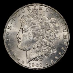 1902-o Morgan Dollar $1 Grades ms63