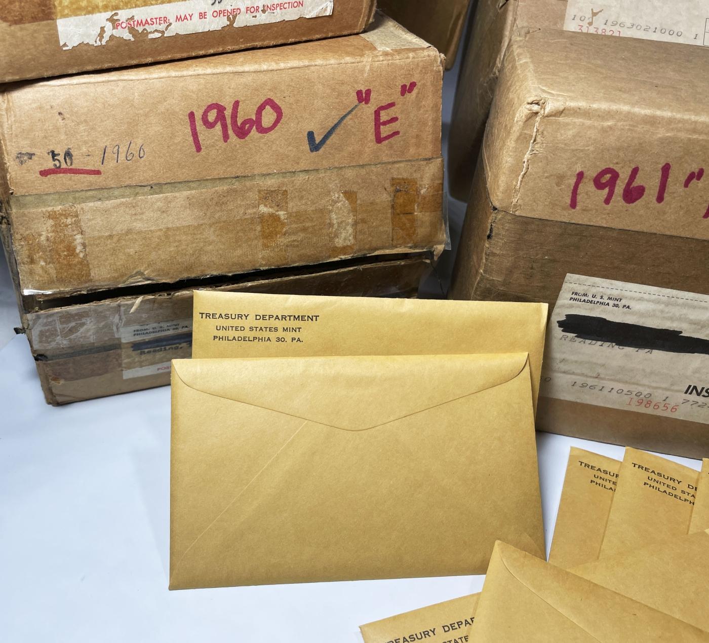 Original sealed 1960 United States Mint Proof Set Tennessee Valley Hoard