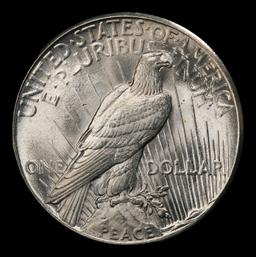1926-p Peace Dollar $1 Grades ms65