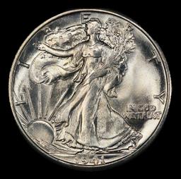 1941-s Walking Liberty Half Dollar 50c ms66 SEGS