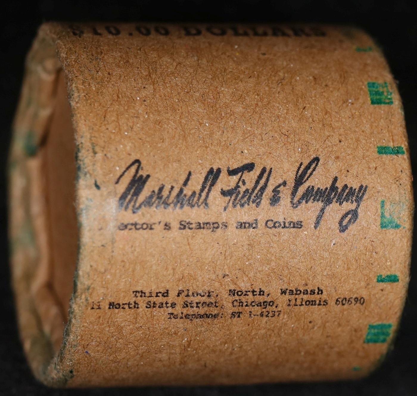 CCO- Rare Peace Circ MARSHALL FIELDS 10 $1 Roll Green Level