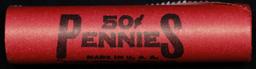 BU Shotgun Lincoln 1c roll, 1979-p 50 pcs Bank Wrapper 50c