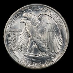 1940-p Walking Liberty Half Dollar 50c Grades ms66