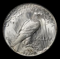 1926-p Peace Dollar Near Top Pop $1 ms66+ SEGS
