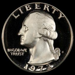 1972-s Proof Washington Quarter 25c pr69 dcam SEGS