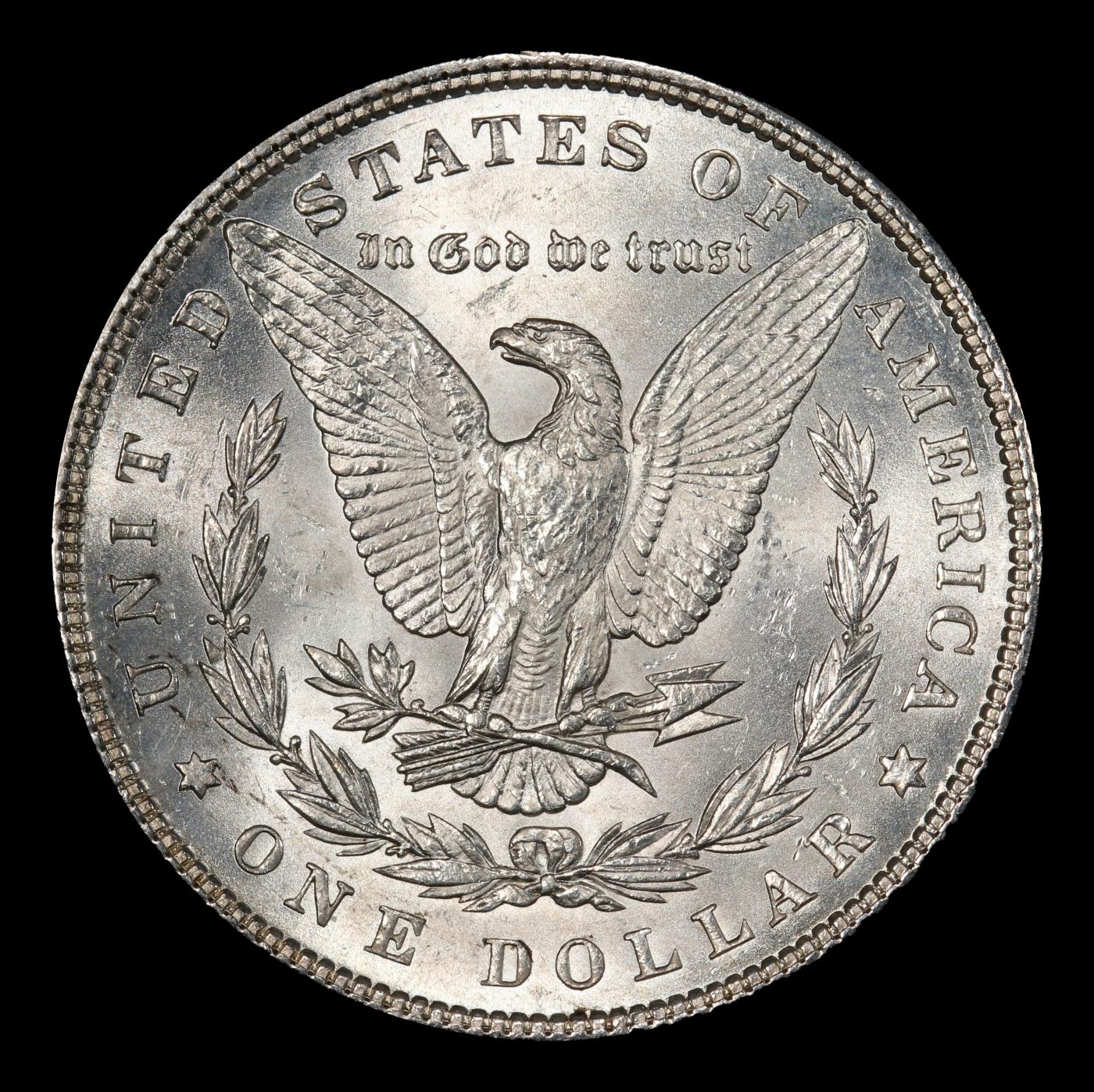 1898-p Morgan Dollar $1 Grades ms63