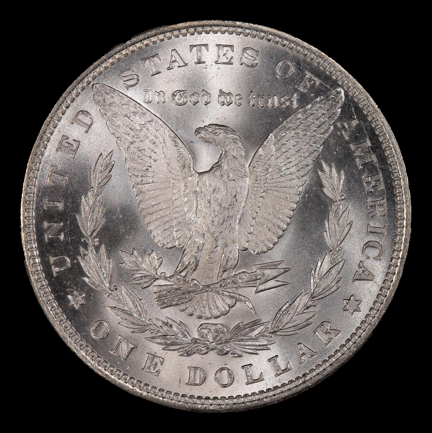 1883-p Morgan Dollar $1 ms66+ SEGS