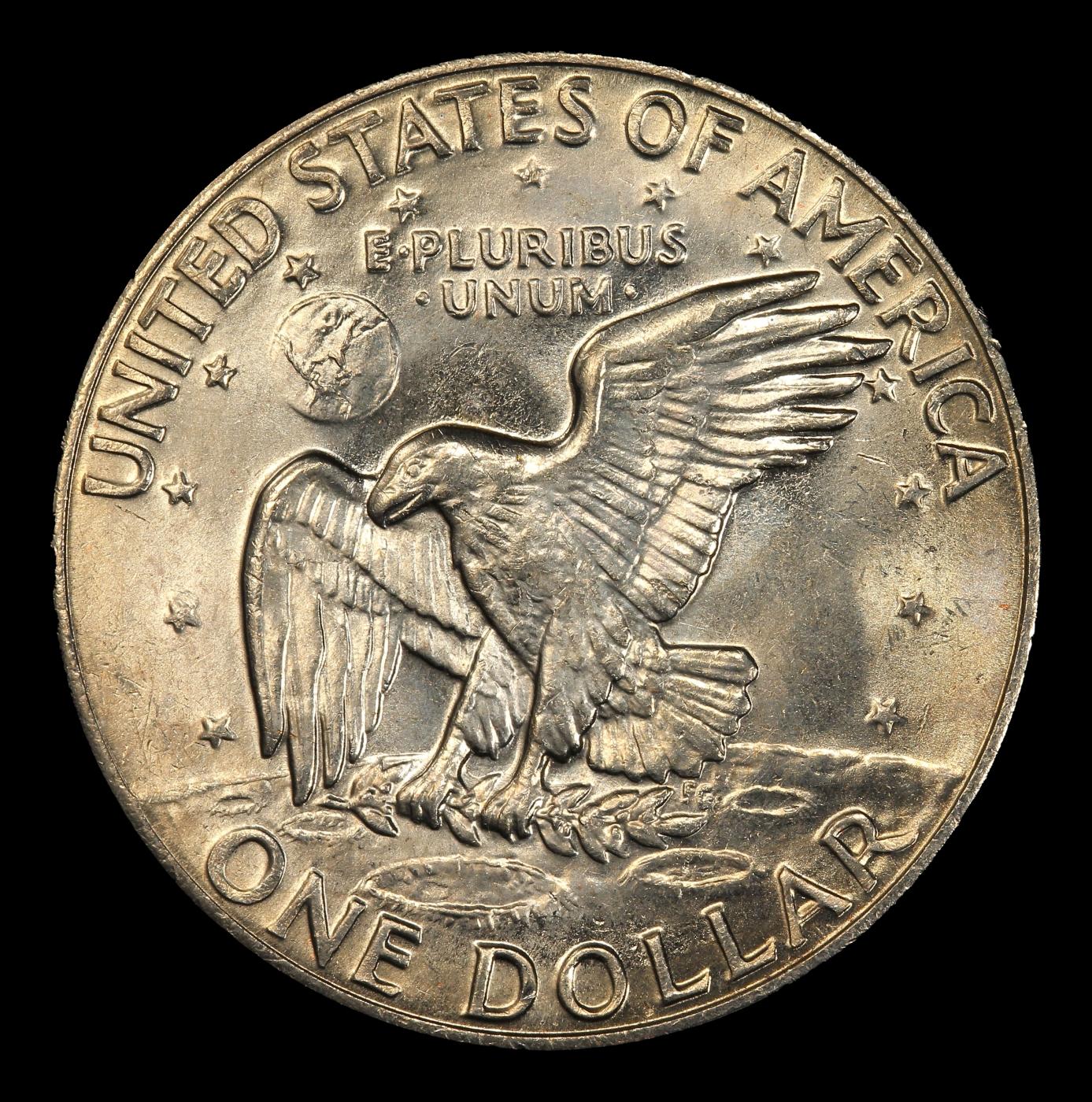 1974-p Eisenhower Dollar Near Top Pop $1 ms66 SEGS