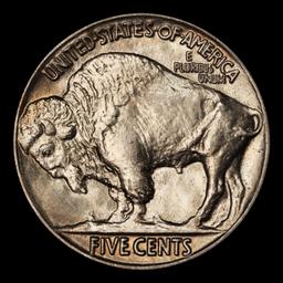 1915-p Buffalo Nickel 5c Grades ms65