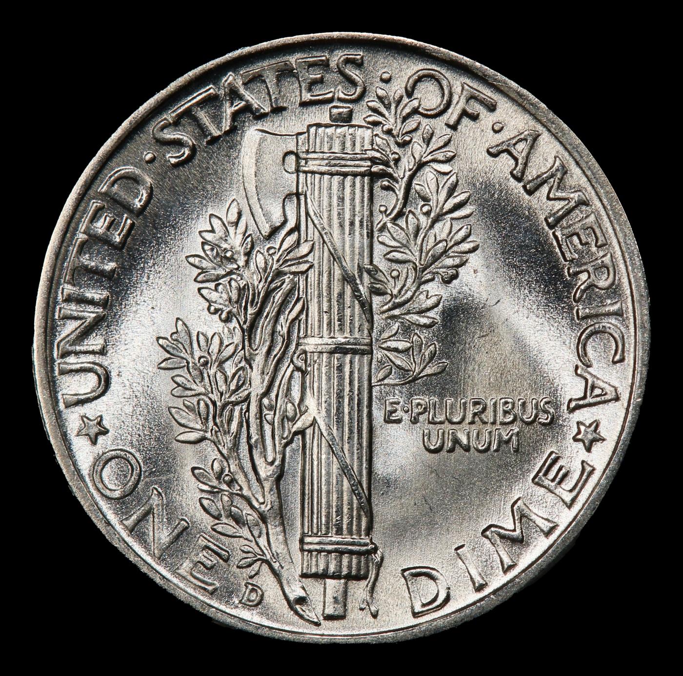 1941-d Mercury Dime 10c ms67 fsb SEGS