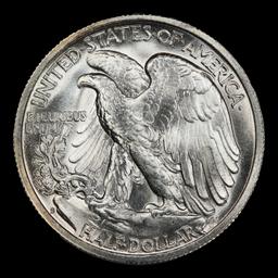 1946-s Walking Liberty Half Dollar Near Top Pop 50c ms67 SEGS