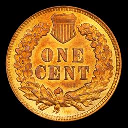 1906 Indian Cent . 1c Grades ms64 rd