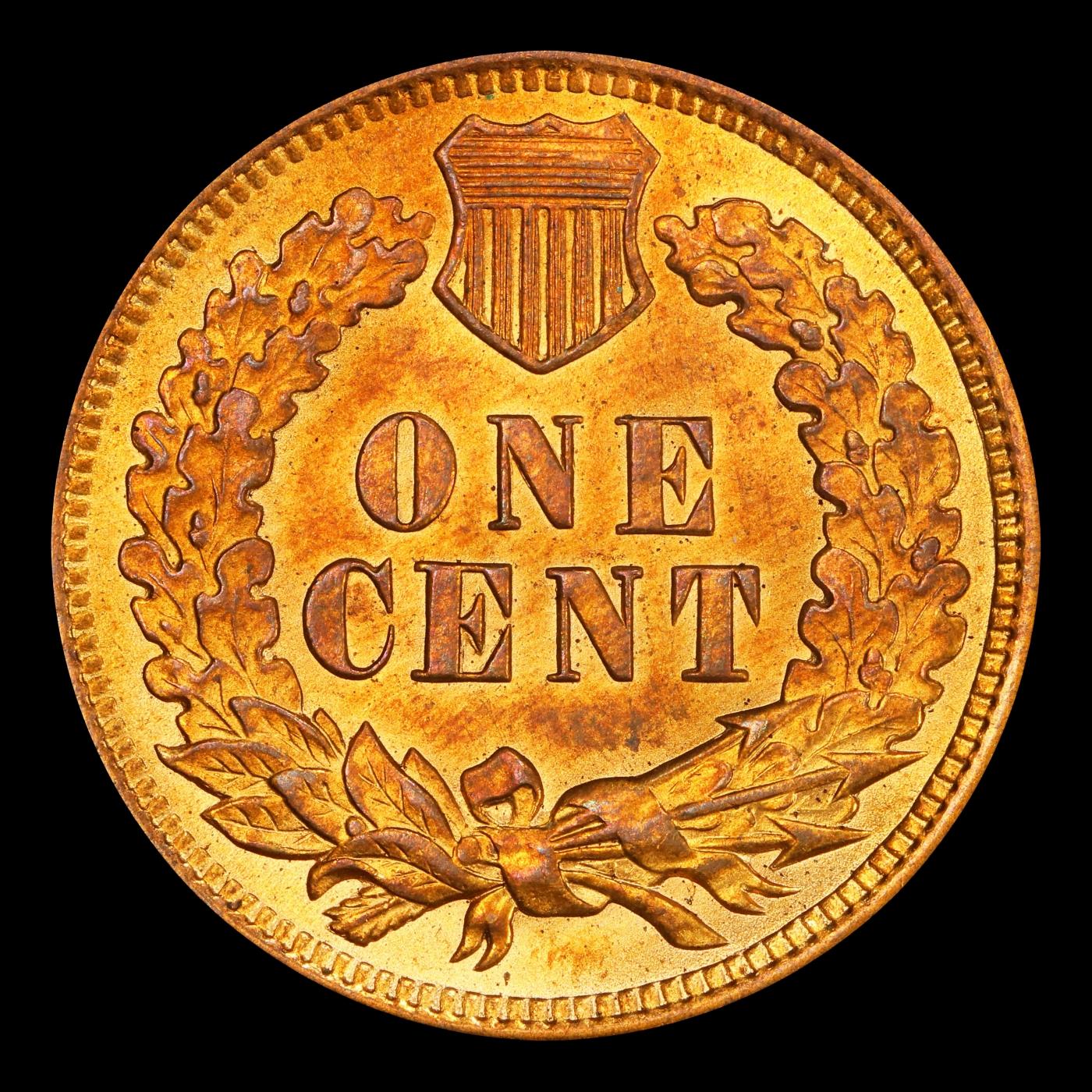 1906 Indian Cent . 1c Grades ms64 rd
