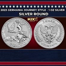 2023 Germania Journey Style - 1 oz Silver Round Round