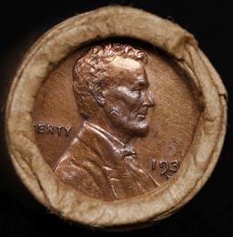 Lincoln Wheat Cent 1c Mixed Roll Orig Brandt McDonalds Wrapper, 1931-d end, Wheat other end