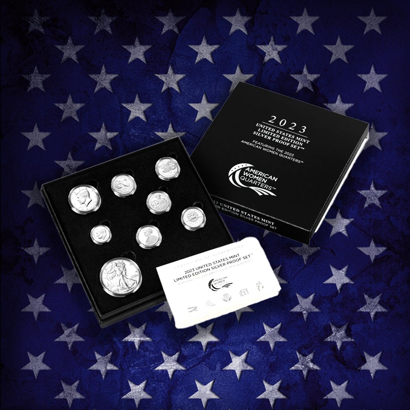 2012-2023 Limited Edition Silver Proof Sets - 86 Coins, 12 Sets Total Over 27oz OF SILVER WOW!