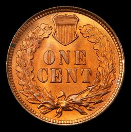 1900 Indian Cent Near Top Pop! 1c ms66+ rd SEGS