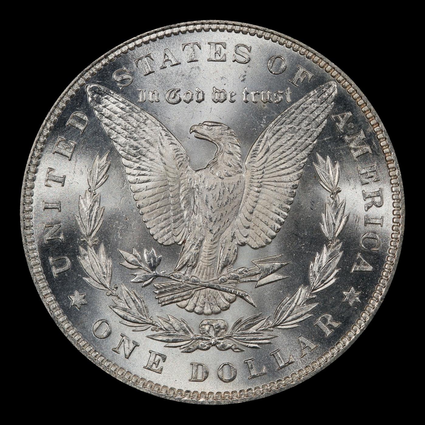 1885-p Morgan Dollar $1 ms66+ SEGS