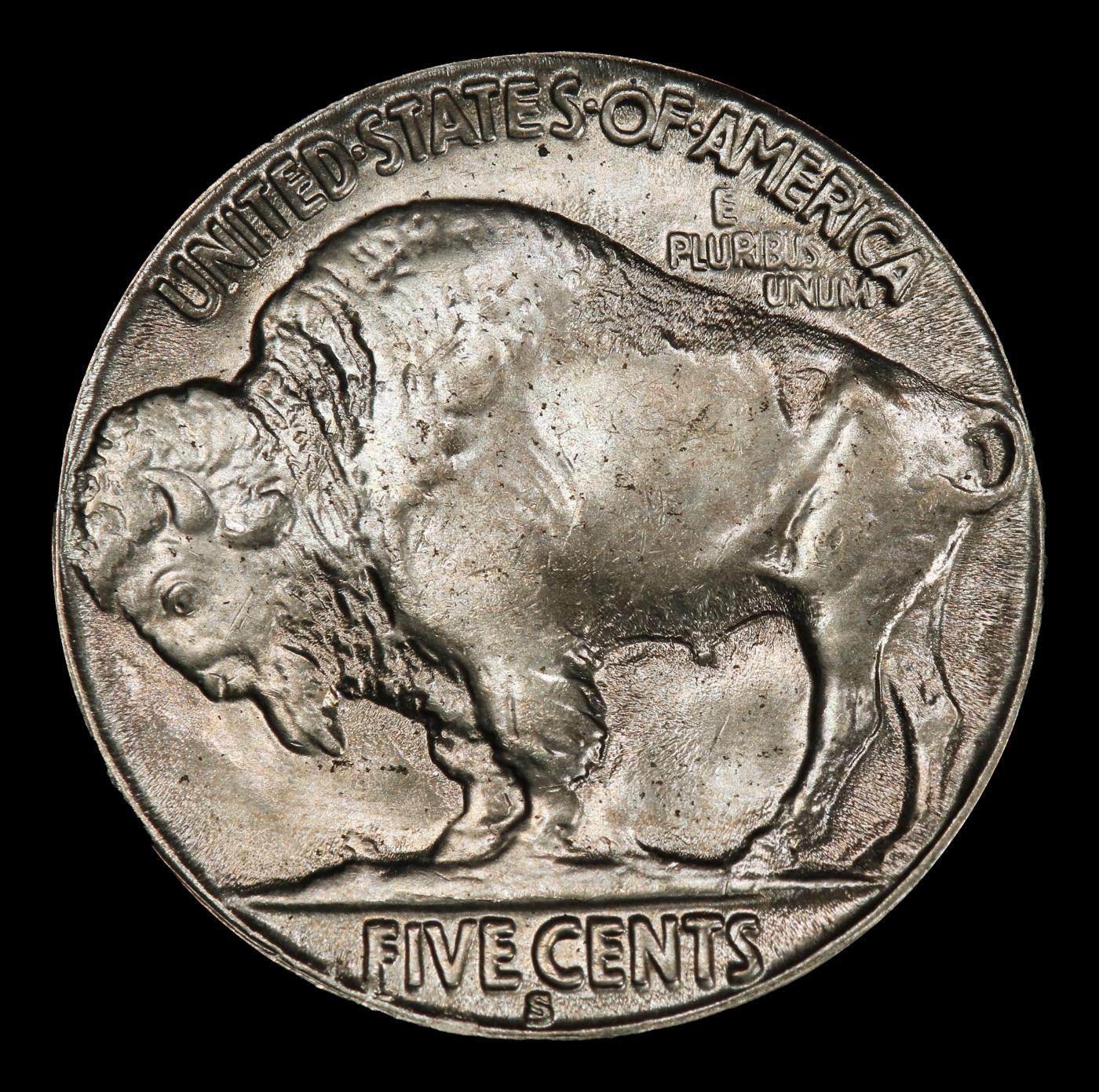 1929-s Buffalo Nickel 5c Grades ms65+