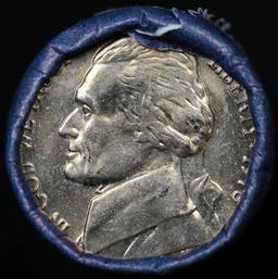 BU Shotgun Jefferson 5c roll, 1978-p 40 pcs Bank $2 Nickel Wrapper