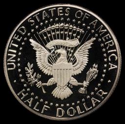 1990-s Proof Kennedy Half Dollar 50c pr70 dcam SEGS
