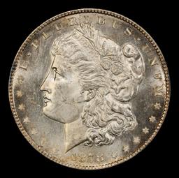 1878-s Morgan Dollar $1 Grades ms63