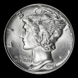 1941-p Mercury Dime TOP POP! 10c ms68+ SEGS