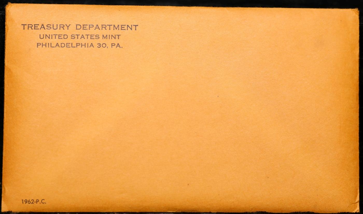 Original sealed 1962 United States Mint Proof Set Tennessee Valley Hoard