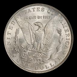 1882-p Morgan Dollar $1 Grades ms62+