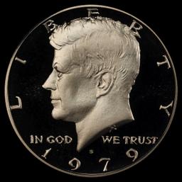 1979-s Ty 2 Proof Kennedy Half Dollar 50c pr70 dcam SEGS