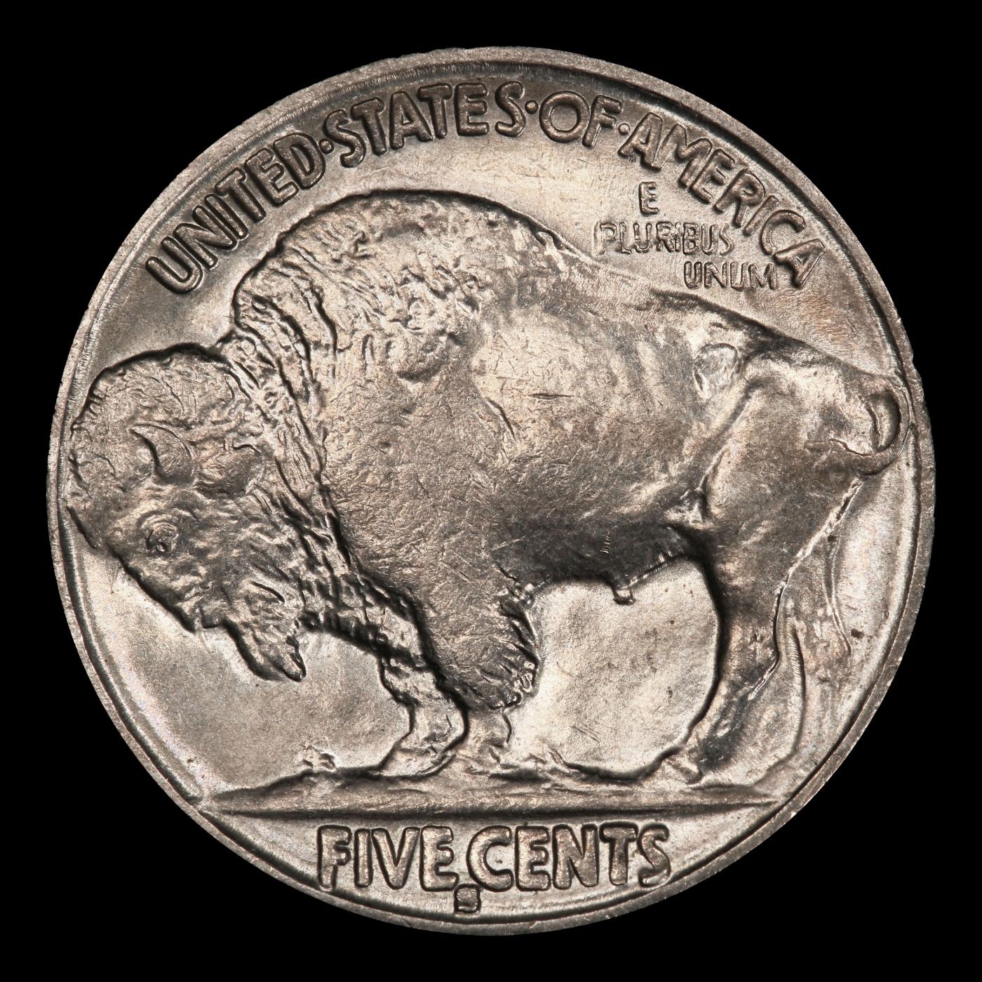 1916-s Buffalo Nickel 5c ms64+ SEGS