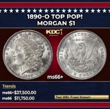 1890-o Morgan Dollar TOP POP! $1 ms66+ SEGS
