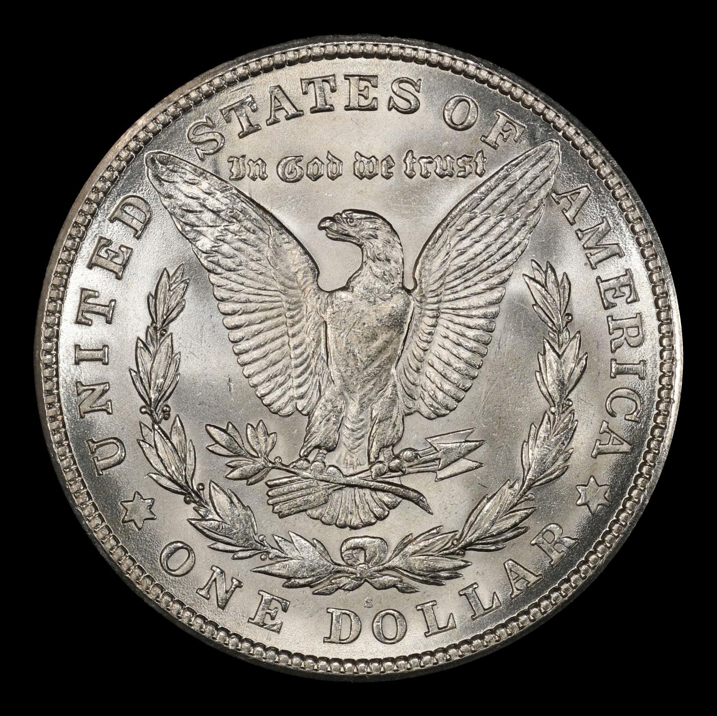 1921-s Morgan Dollar $1 ms65+ SEGS