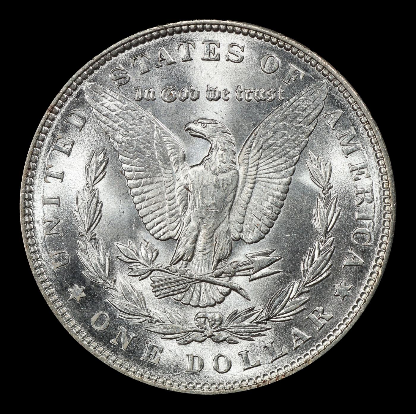 1891-p Morgan Dollar $1 ms64+ SEGS