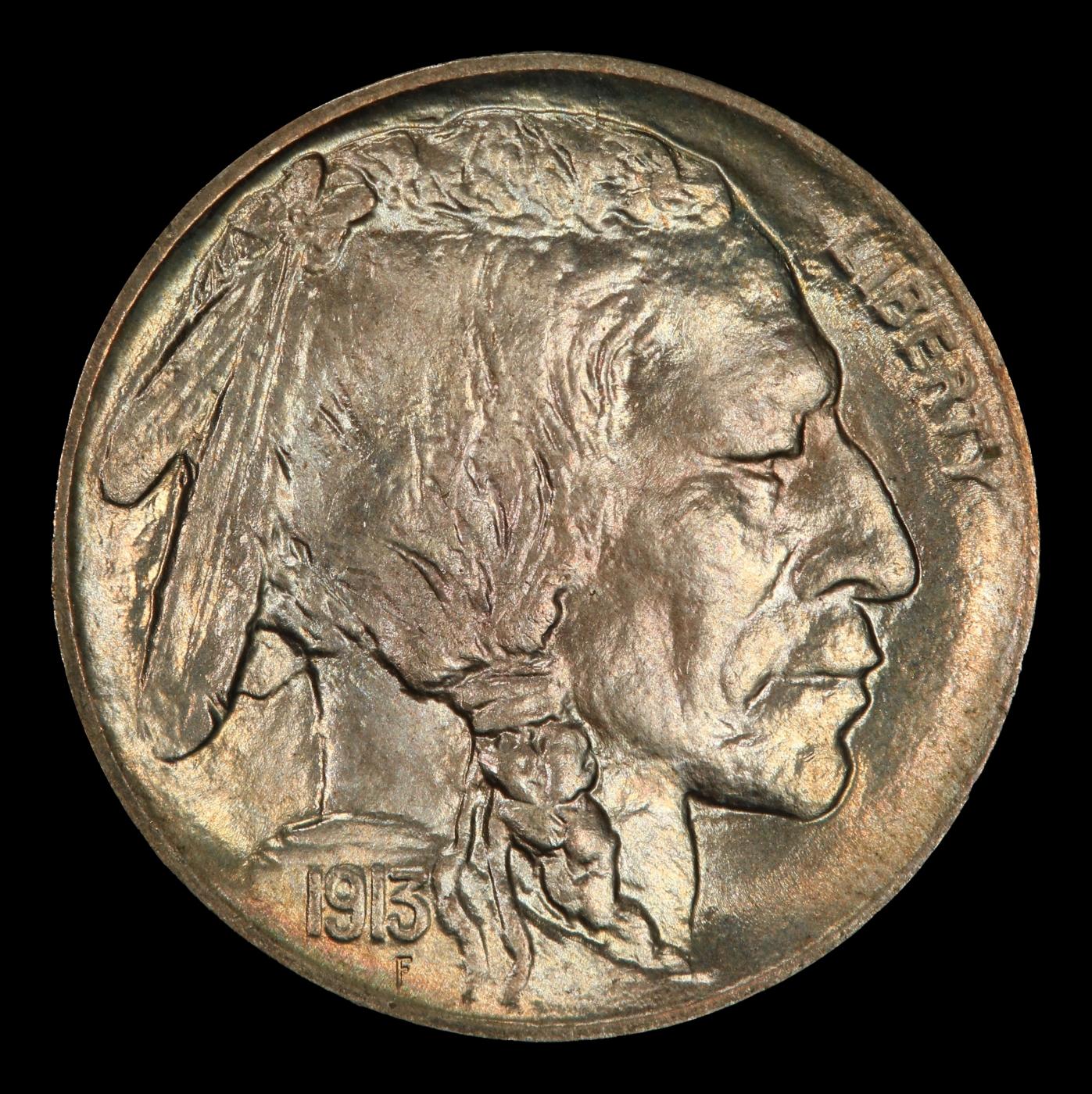 1913-d Ty I Buffalo Nickel TOP POP! 5c ms68 SEGS