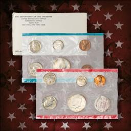 1970-1989 2 Decades Mint Set Run - 218 Coins, 18 Complete Sets Includes All Ike Years