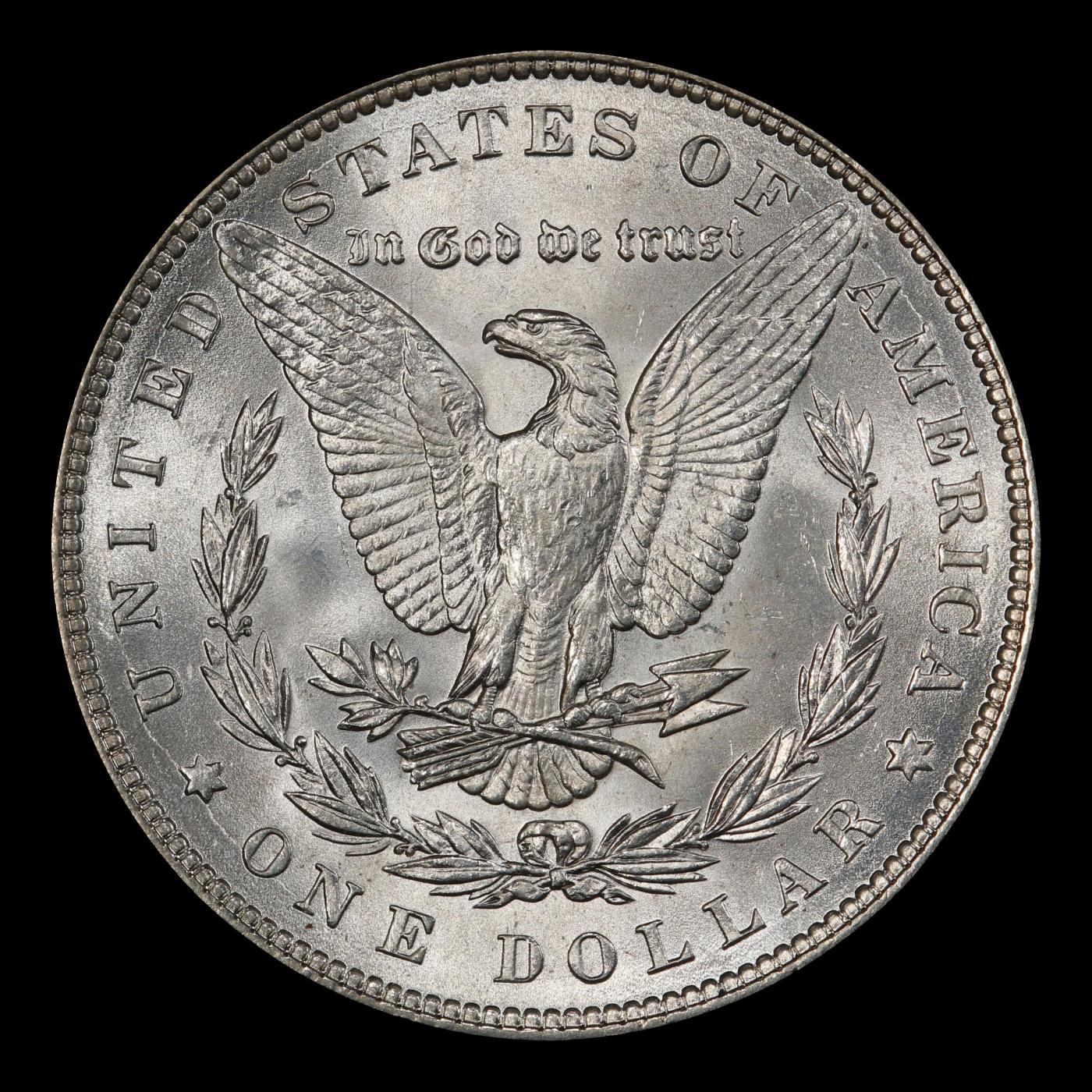 1883-p Morgan Dollar $1 ms66+ SEGS
