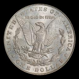 1886-p Morgan Dollar $1 Grades ms62+