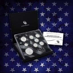 2012-2014 First 3 Years of Limited Edition Silver Proof Sets - 24 Coins, 3 Complete Sets Over About