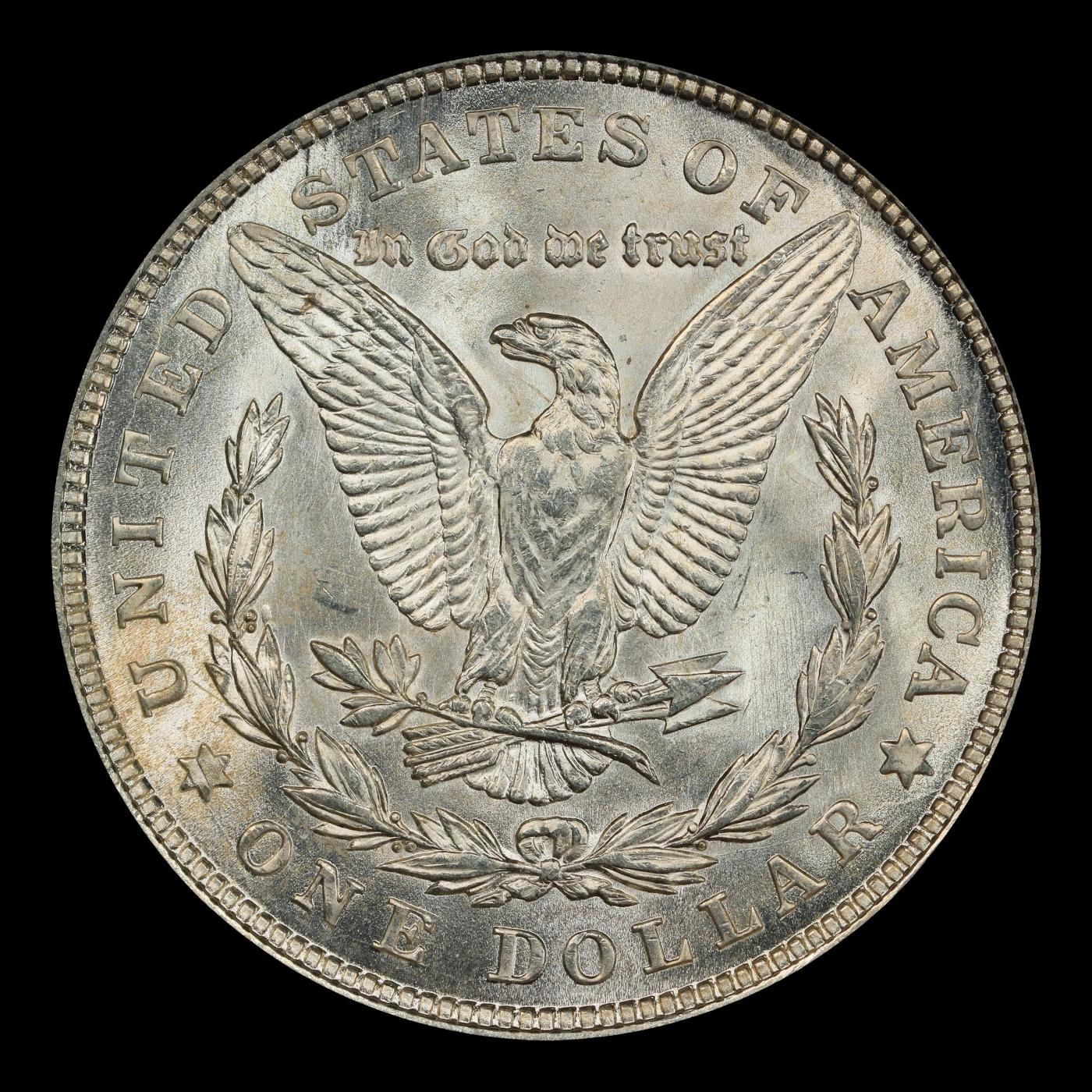 1921-p Morgan Dollar $1 Grades ms64