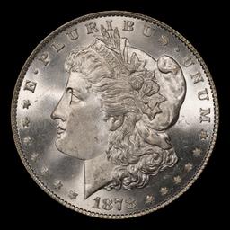 1878-p Rev '79 Morgan Dollar $1 ms65+ SEGS