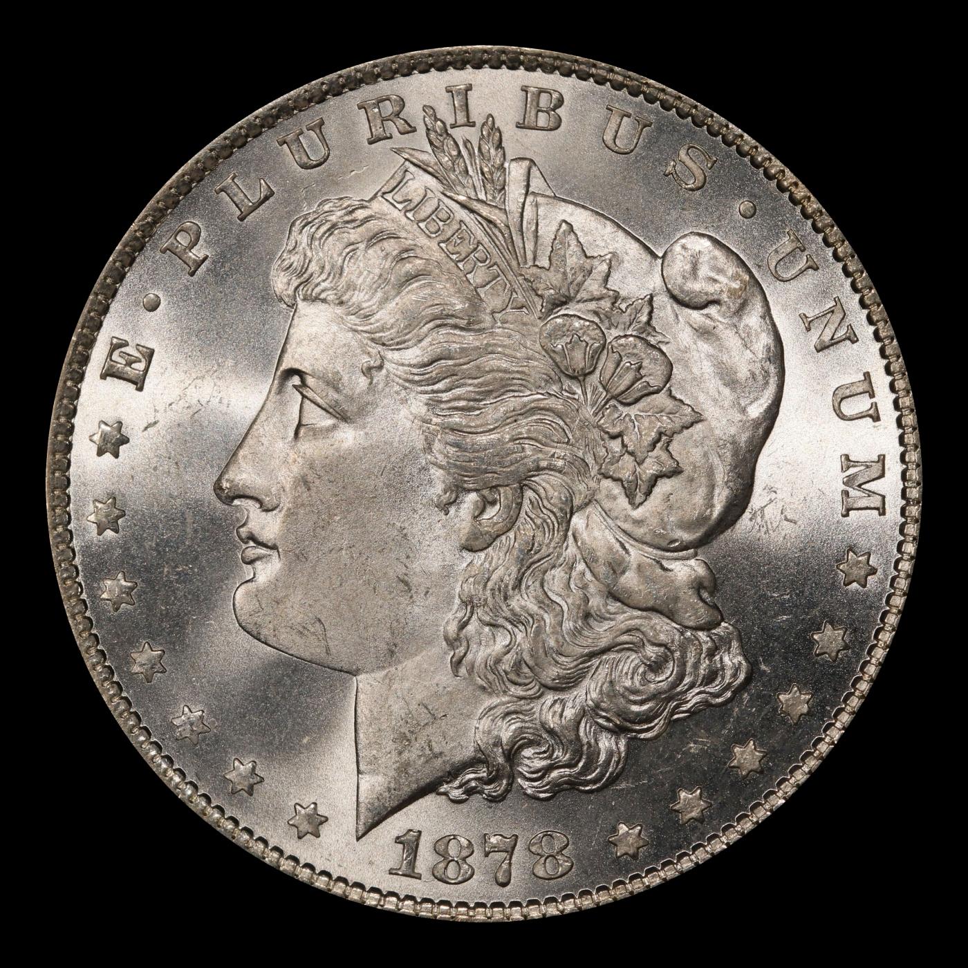 1878-p Rev '79 Morgan Dollar $1 ms65+ SEGS