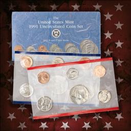 1990-1999 Full Decade Mint Set Run - 128 Coins, 10 Complete Sets
