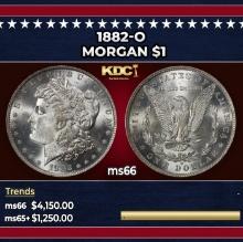 1882-o Morgan Dollar $1 ms66 SEGS