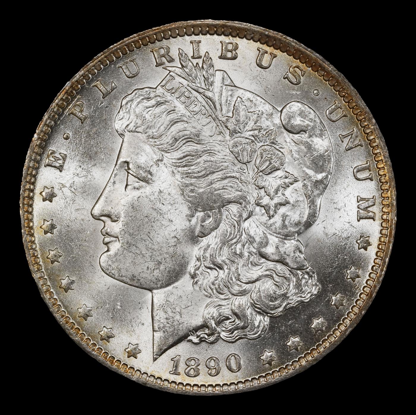 1890-o Morgan Dollar $1 ms65+ SEGS