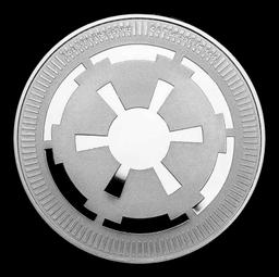 2021 Niue $2 Star Wars: Galactic Empire Coin - 1 oz Silver Round Round
