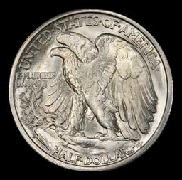 1940-s Walking Liberty Half Dollar Near Top Pop 50c ms67 SEGS