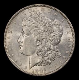 1901-p Morgan Dollar $1 ms62 USCG