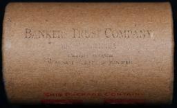 Full solid date 1921-p Uncirculated Morgan silver dollar roll, 20 coins