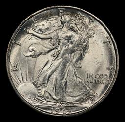 1943-s Walking Liberty Half Dollar TOP POP! 50c ms67+ SEGS